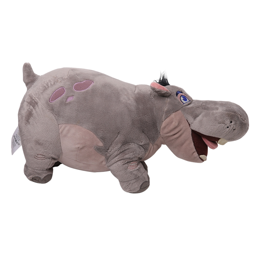 Disney Store Beshte Hippo Plush 17" The Lion Guard Embroidered Stuffed Animal